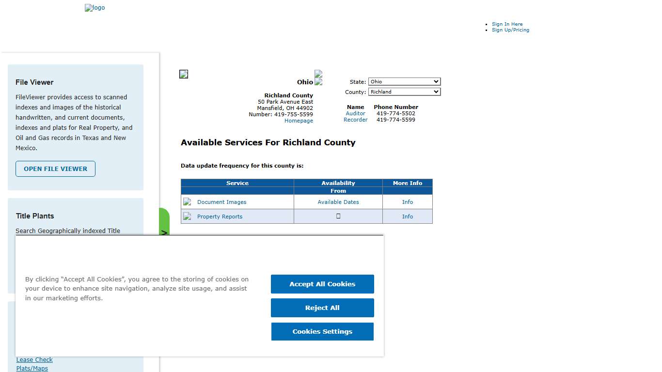 Search Richland County Public Property Records Online CourthouseDirect.com